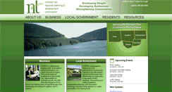 Desktop Screenshot of northerntier.org